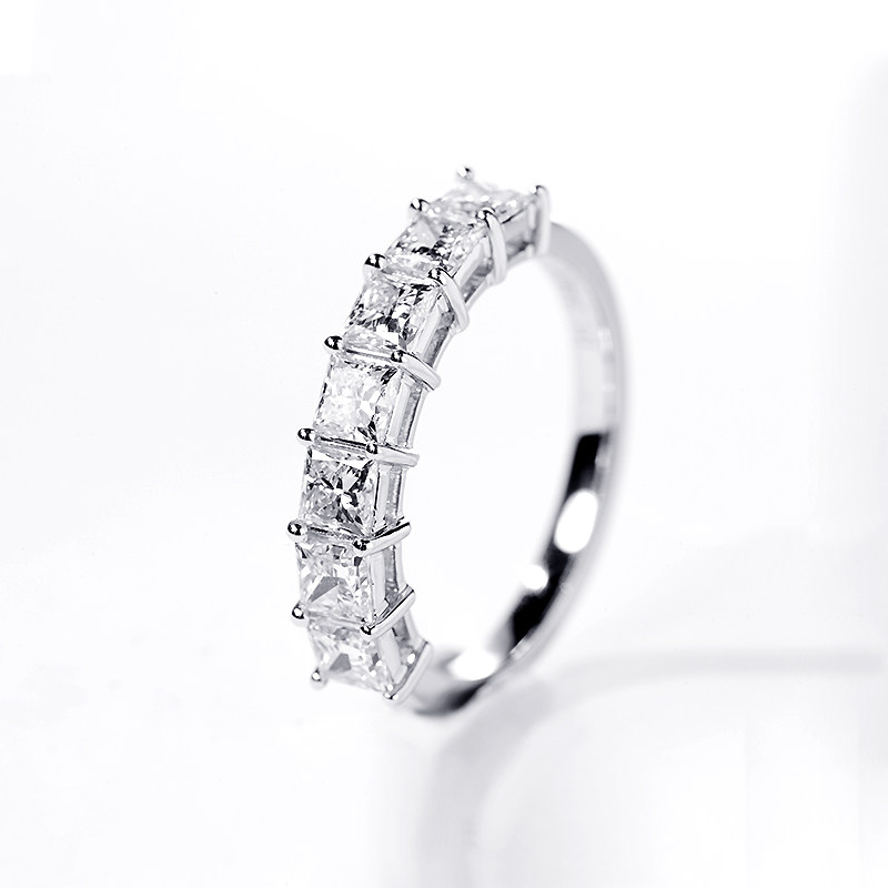 18k White Gold Diamond Wedding Ring Jewelry Diamond Ring Women