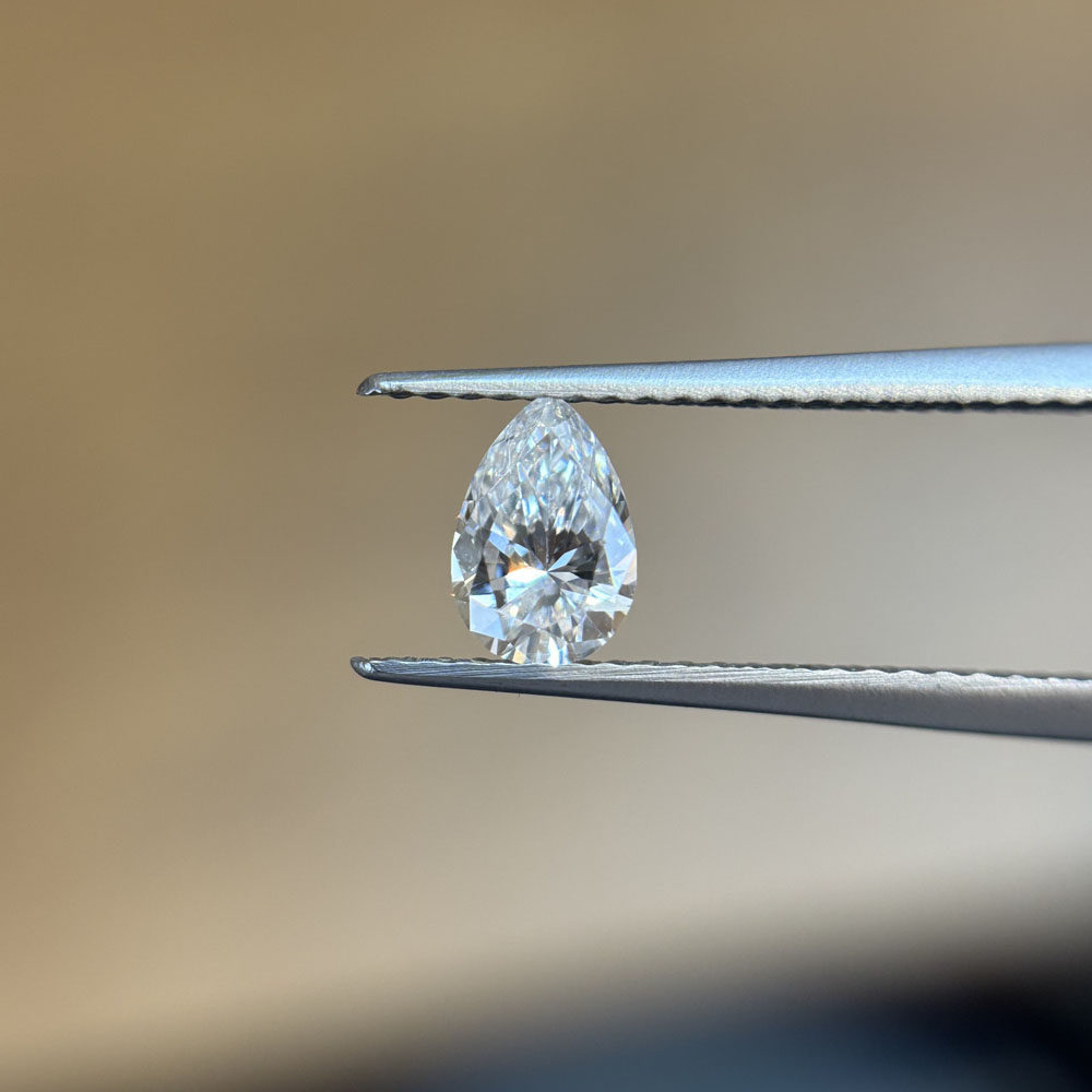 2 Carat & 3 Carat Pear Shaped Lab Grown Diamond