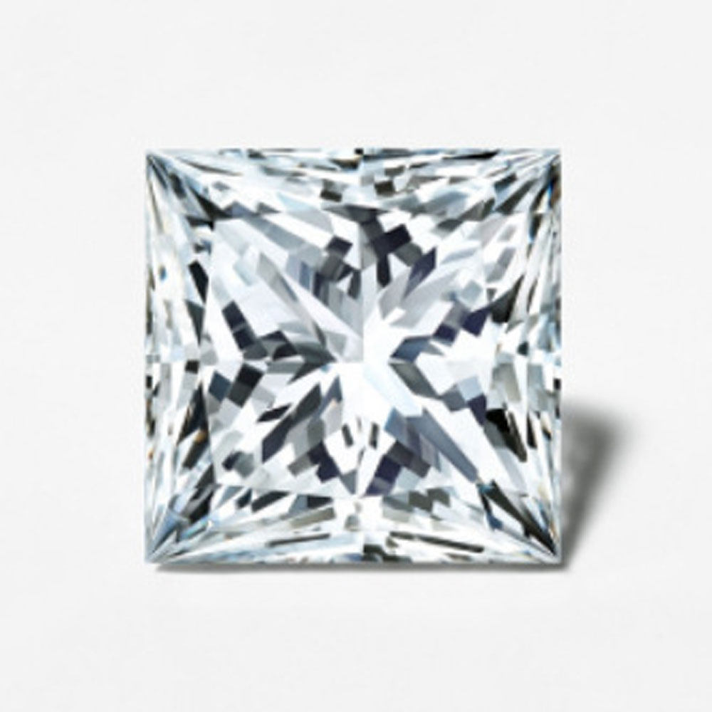 Certified Princess Cut Lab Grown Diamond