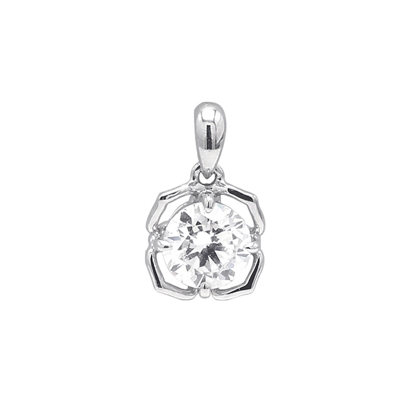 1 ct. Solitaire Lab Diamond Pendant