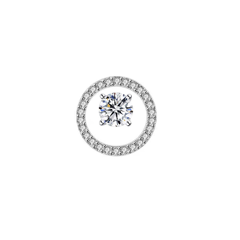 Cultured Diamond Pendant